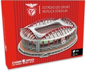 Kick Off Games Benfica - Estadio Da Luz 3D Puzzel (141 stukjes)