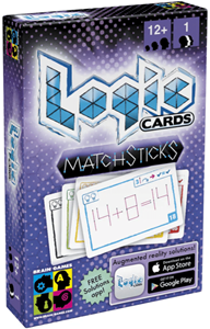 Brain Games Logic Cards - Matchsticks