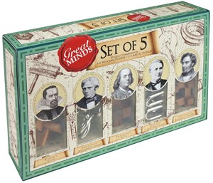 Professor Puzzle Great Minds - Set of 5 Puzzel