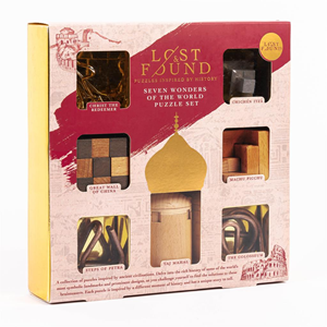Professor Puzzle Seven Wonders of the World 7 Puzzle Set