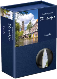 Tucker's Fun Factory Houten Puzzel Utrecht (50 stukjes)