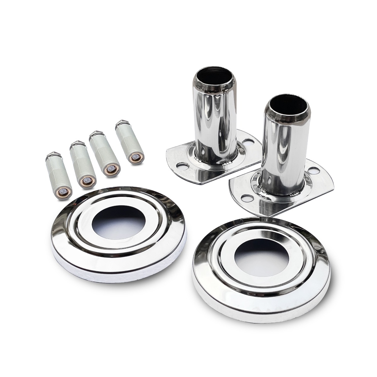 RVS Verankeringsset zwembadtrap - AISI 316