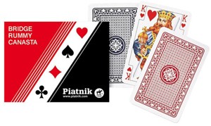 Piatnik Bridge, Rummy en Canasta Speelkaarten - Double Deck