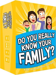 Moose Games Do You Really Know Your Family? - Card Game