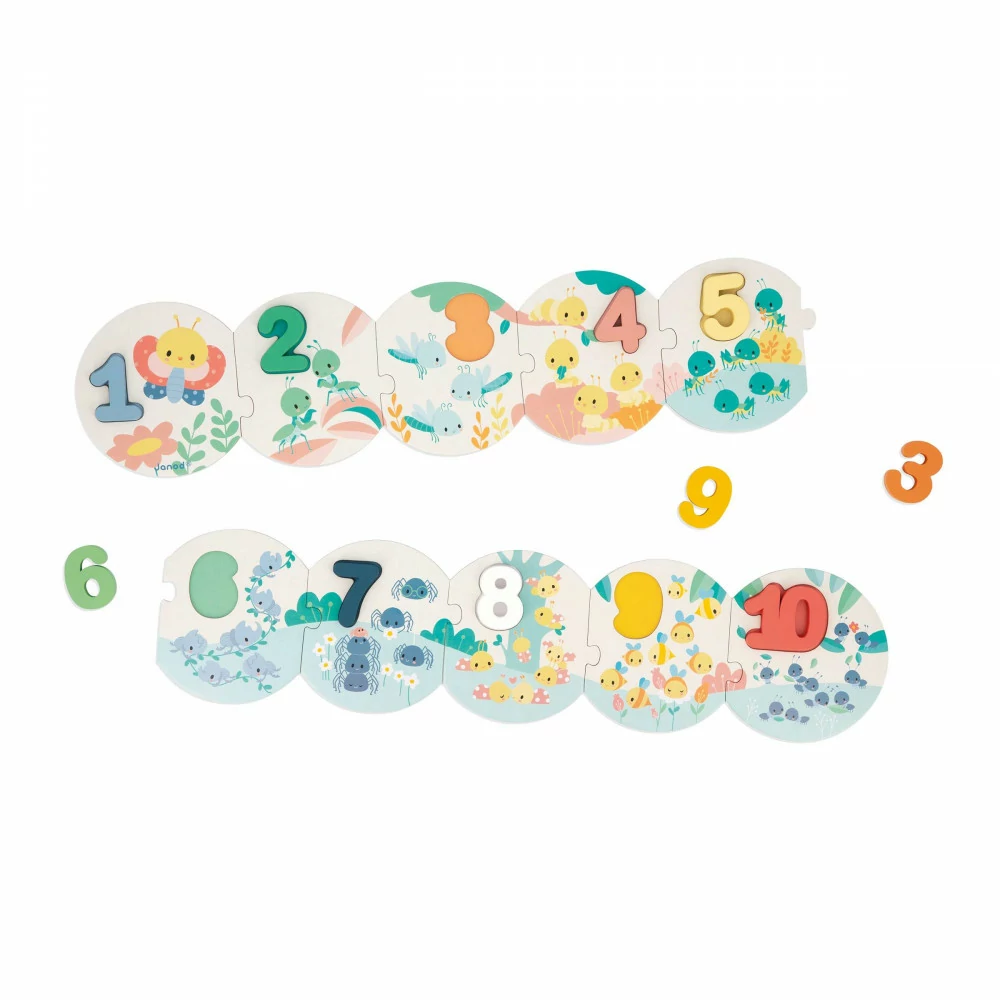 Janod | Pure - Mijn Eerste Cijferpuzzel