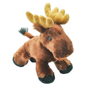Pluche dieren knuffel Eland - 18 cm - bruin - Knuffeldieren elanden -