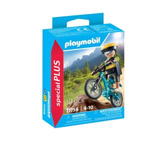 Top1Toys Playmobil 71756 mountainbiker
