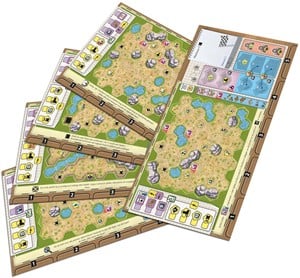 White Goblin Games Ark Nova - Dierentuinplattegrond (Set 2)