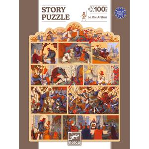 Djeco | Puzzel Koning Arthur 100 Stuks