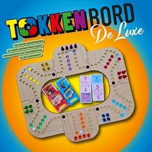 Keezbord Tokken Bord - De Luxe - 4/6 personen