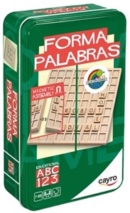 Cayro Wooden Words Game Travel Tin