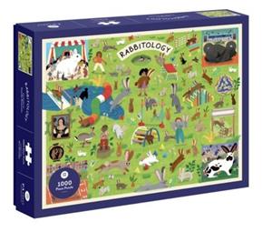 Chronicle Books Rabbitology 1000 Piece Puzzle -   (ISBN: 9781797231662)