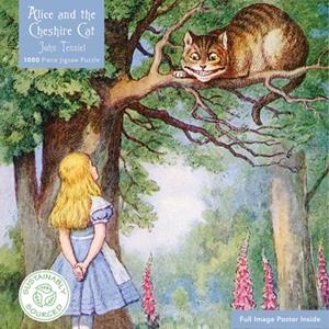 Flame Tree Studio Adult Jigsaw Puzzle Alice And The Cheshire Cat -   (ISBN: 9781839644474)