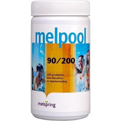 Melpool grote chloortabletten 200 grams 1 kg