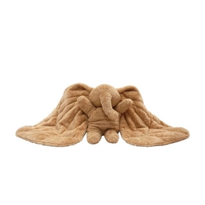 MEMBANTU Magma knuffel met gewicht bruin