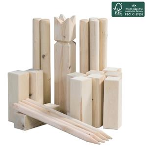 Kubb Game met Draagtas