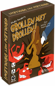 Tucker's Fun Factory Grollen met Drollen - Kaartspel