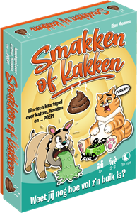Tucker's Fun Factory Smakken of Kakken - Kaartspel