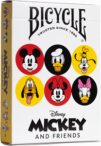 Bicycle  Mickey & Friend Pokerkaarten