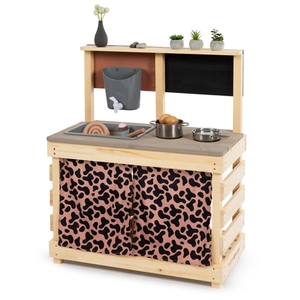 MUDDY BUDDY modderkeuken Big Leo, natuurlijk poederroze
