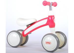 Qplay Cutey loopfiets roze