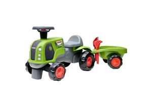 Falk Claas Arion 470 looptractor met trailer