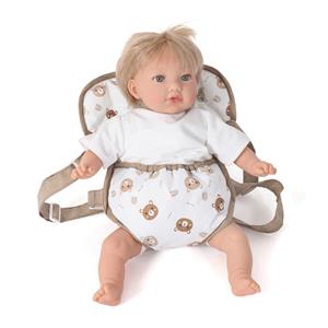 Poppen Draagzak - Beertjes Beige