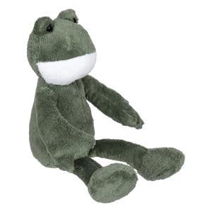 Atmosphera kikker knuffel - Pluche - 35 cm - Dierenknuffels - groen -