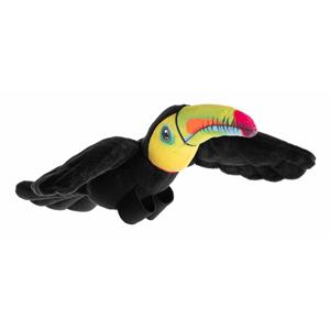 Wild Republic Toekan knuffel - 12 cm - Pluche - tropische vogel - dierenknuffel - vogels -