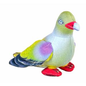 Wild Republic Duif knuffel - 12 cm - pluche - vogels - knuffeldieren - vogelknuffels -