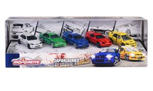Brinic Modelcars Majorette Japan series (Set van 5 auto's)