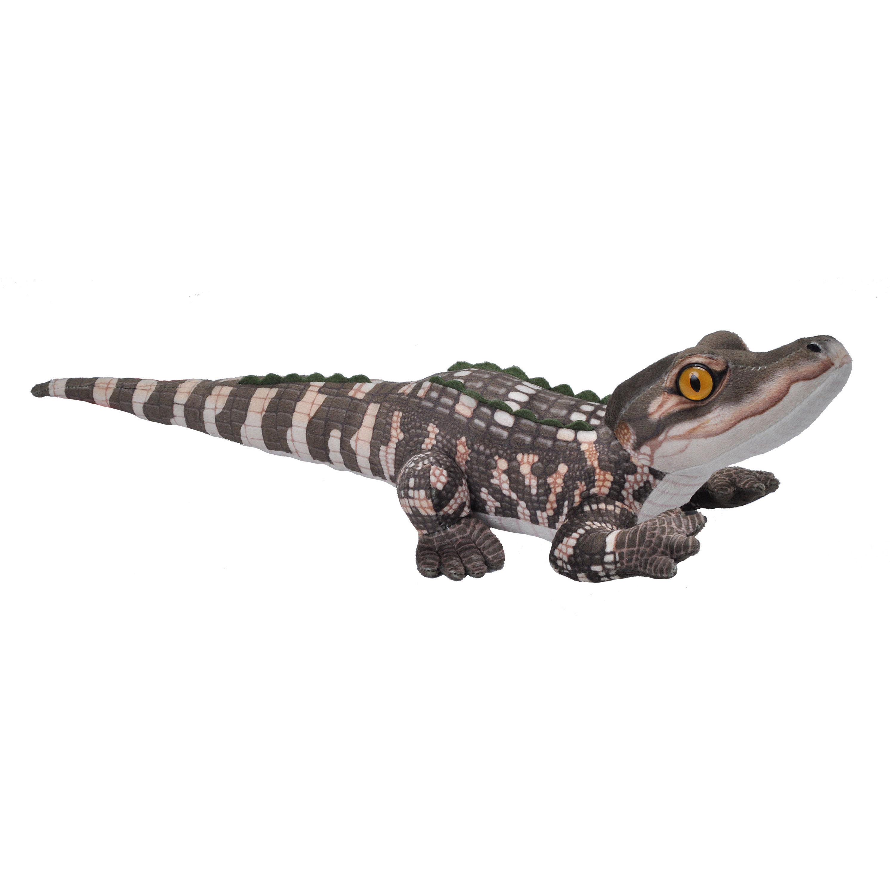 Wild Republic baby alligator knuffel - pluche - 50 cm - knuffeldier - reptielen - krokodillen -