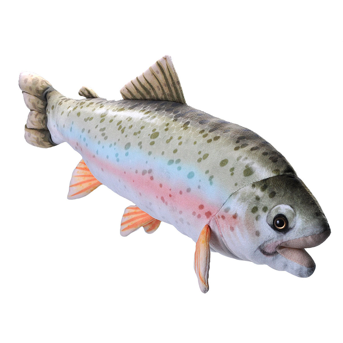 Wild Republic forel knuffel - pluche - vissen - 55 cm - waterdieren - knuffeldieren -