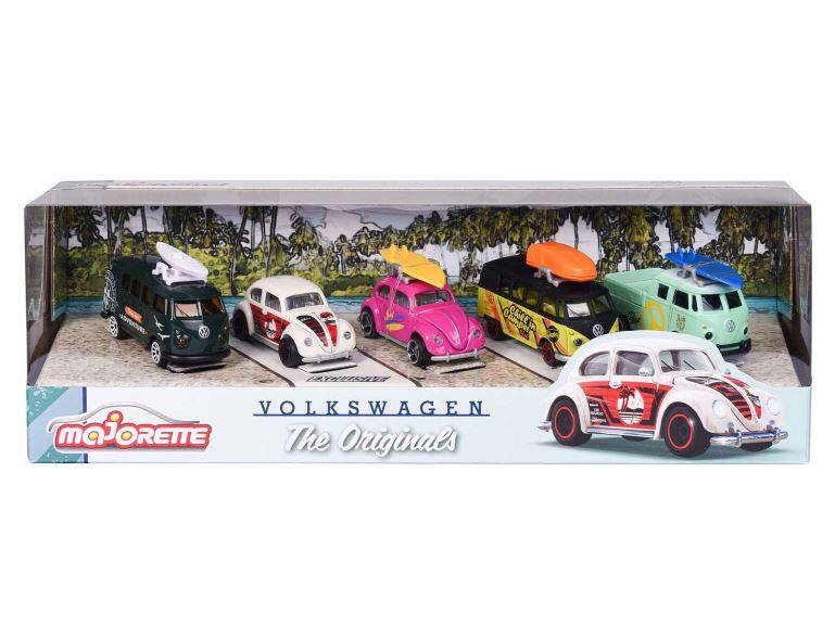 Majorette Volkswagen The Originals (Set van 5 auto's)