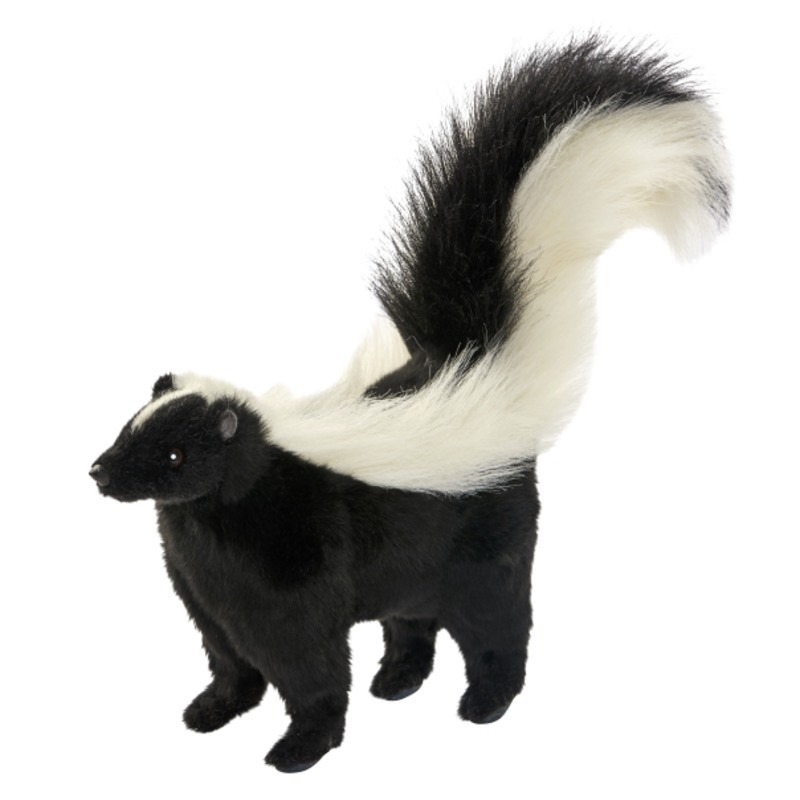 Hansa knuffel stinkdier - 25 cm - pluche - knuffeldier - realistische knuffels -
