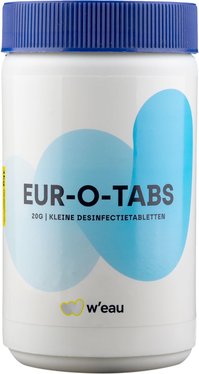 W'eau kleine chloortabletten 20 grams - 1 kg