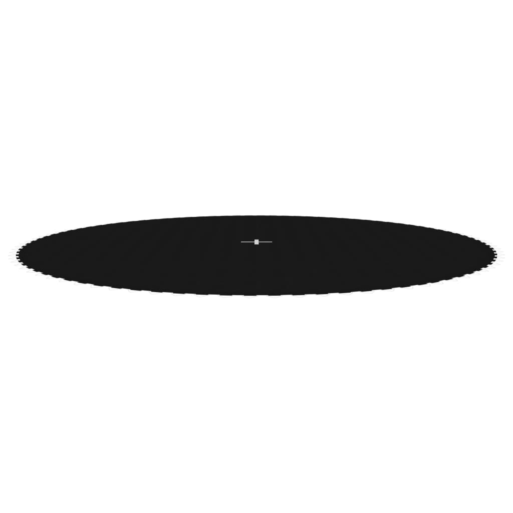 vidaXL Springmat voor 15 feet/4,57 m ronde trampoline stof zwart