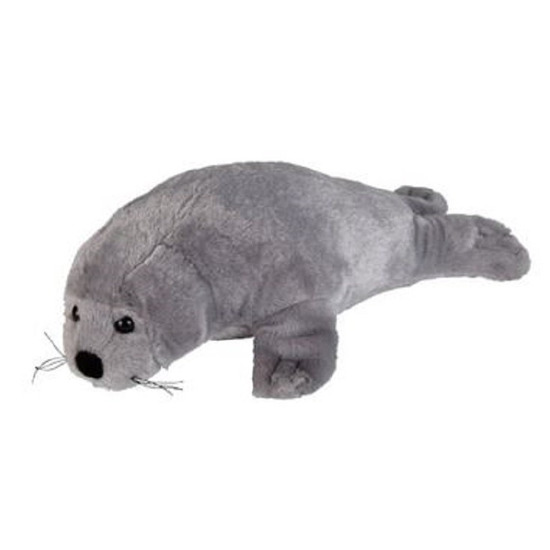 Ravensden Pluche knuffel dieren Grijze Zeehond - van 30 cm -