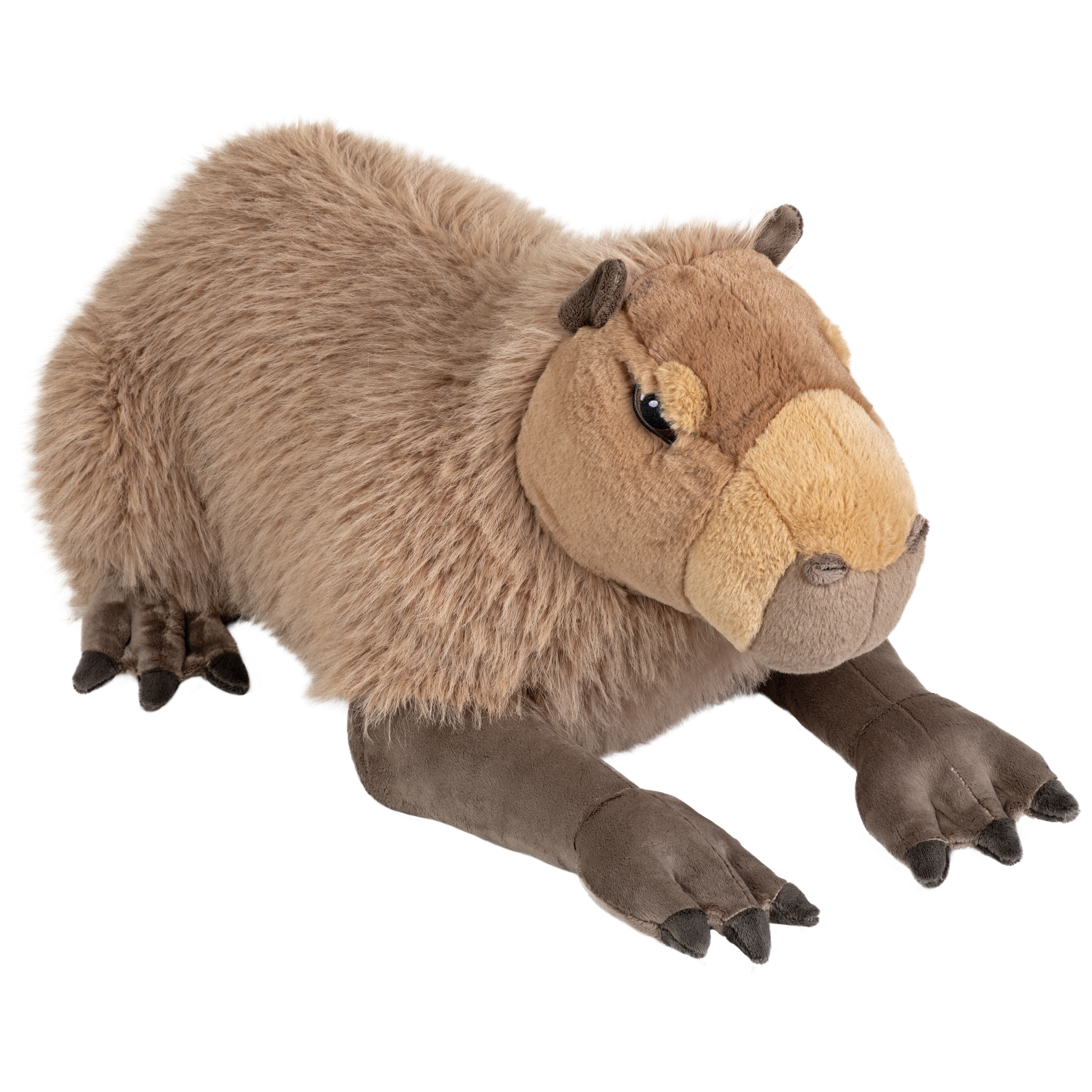 Wild Republic capibara knuffel - 80 cm - Pluche - waterzwijn - knuffeldieren - knaagdieren -