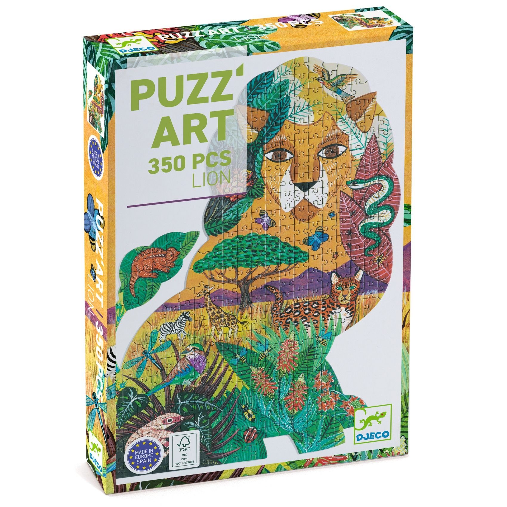 Djeco Puzzel Puzz'art Lion 350pcs