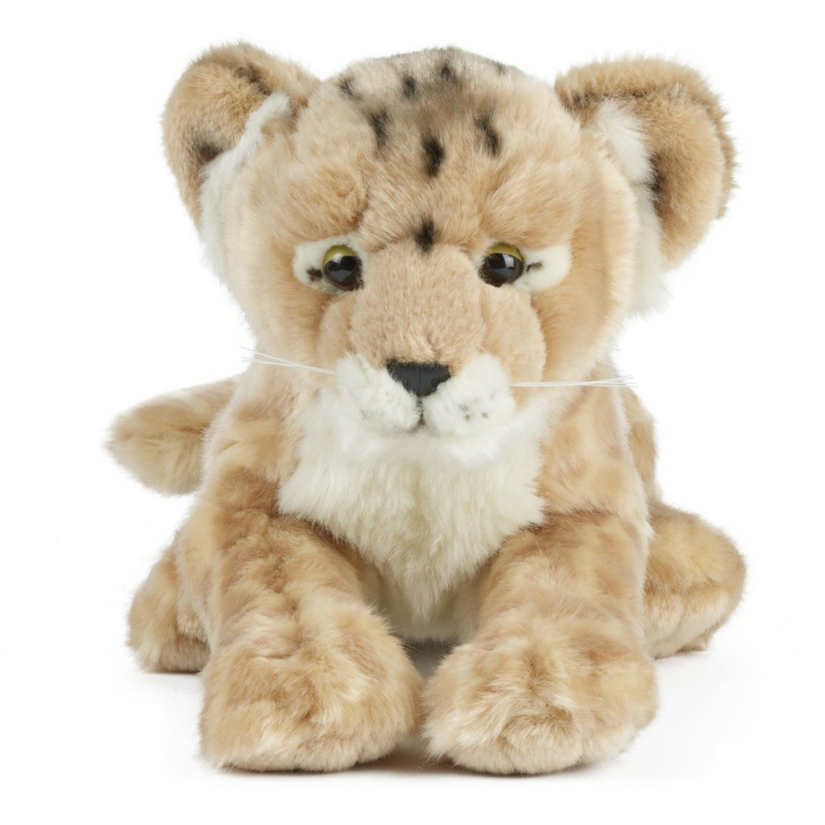 Living Nature Knuffel Leeuw - welpje - 35 cm - knuffeldier - pluche - baby leeuwen -