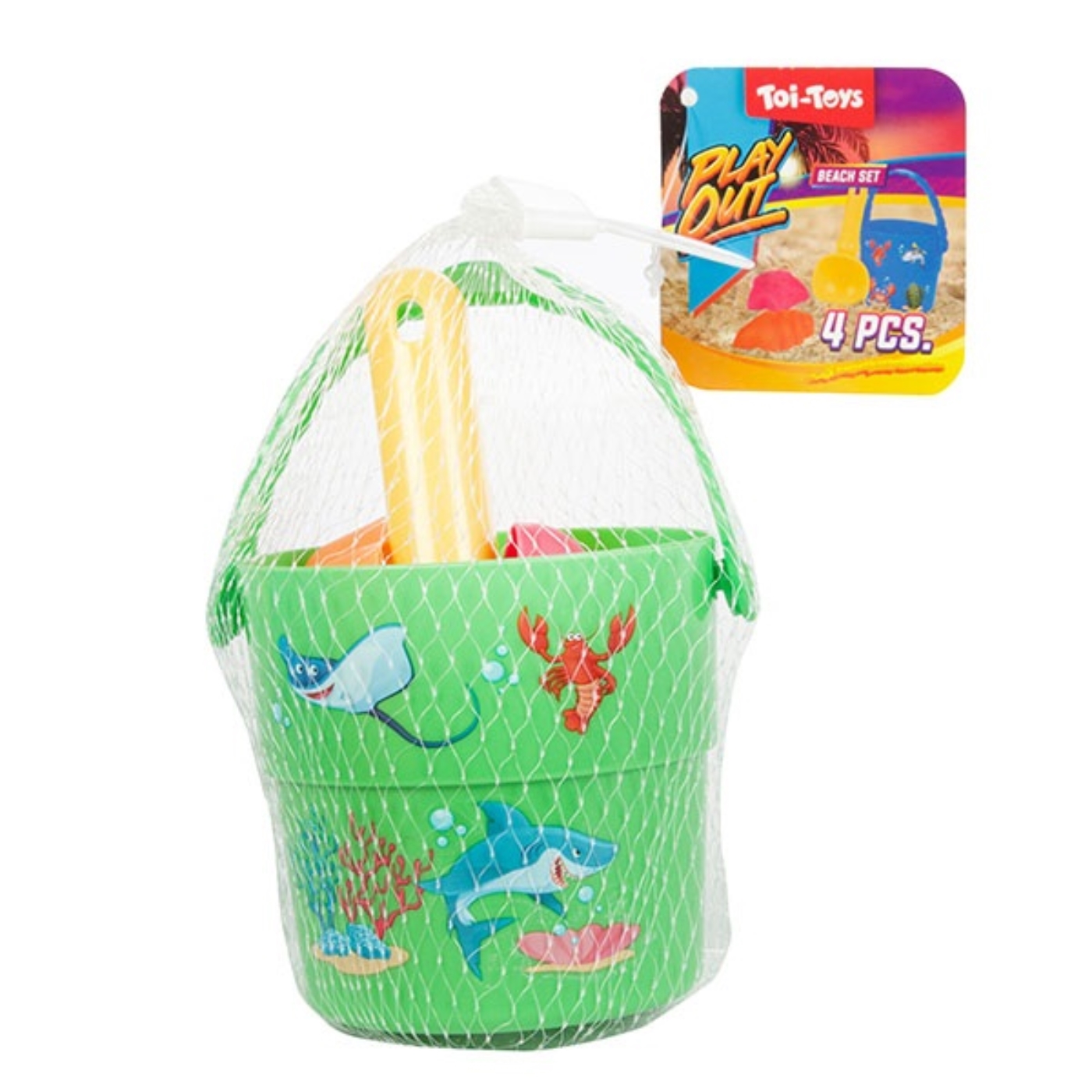 Toi-Toys Toi Toys Mini strandset 4-delig