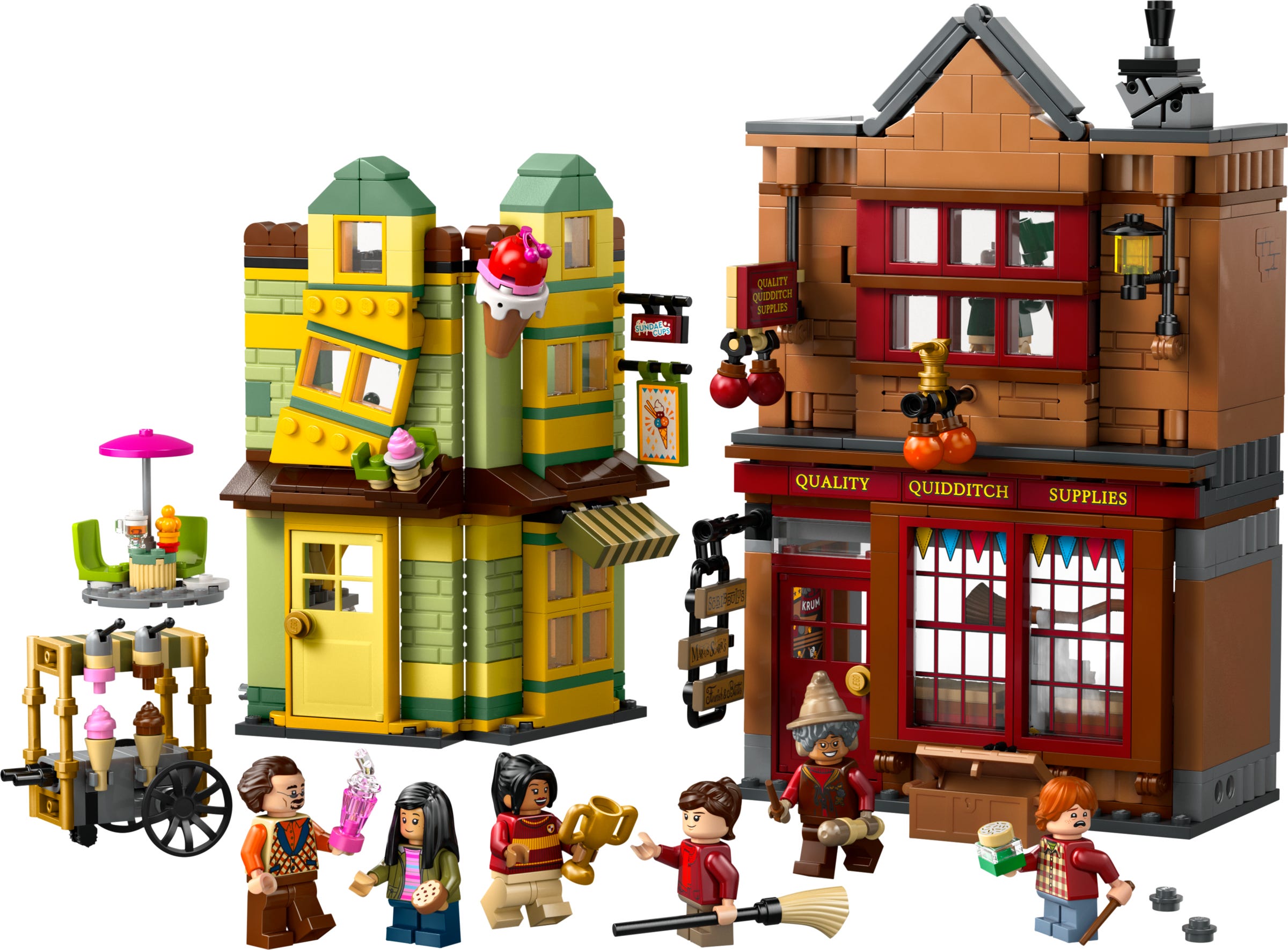 LEGO Zwik & Zwachtels Zwerkbalpaleis en ijssalon