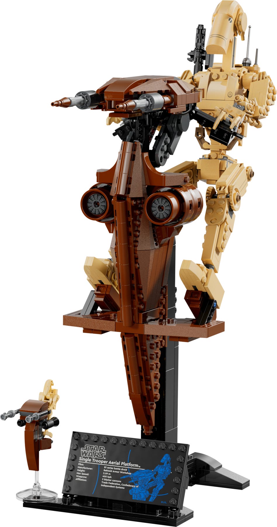 LEGO Battle Droid met STAP