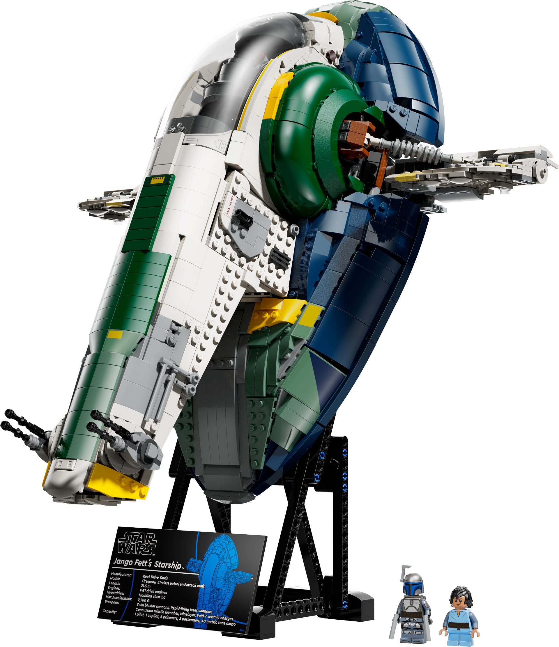 LEGO Jango Fetts Firespray-class ruimteschip