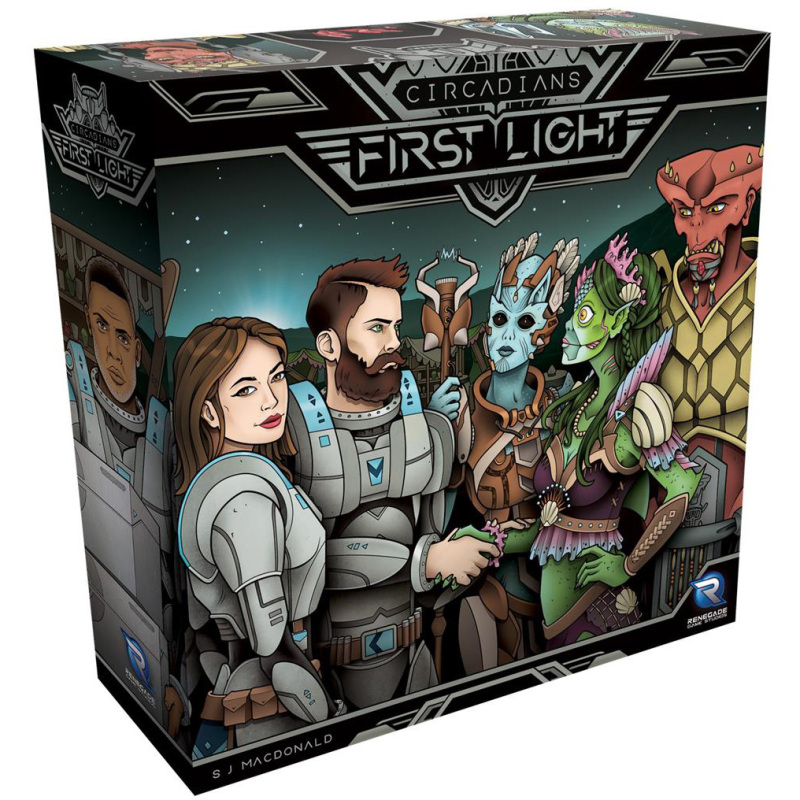 European Player Network Circadains: First Light Bordspel