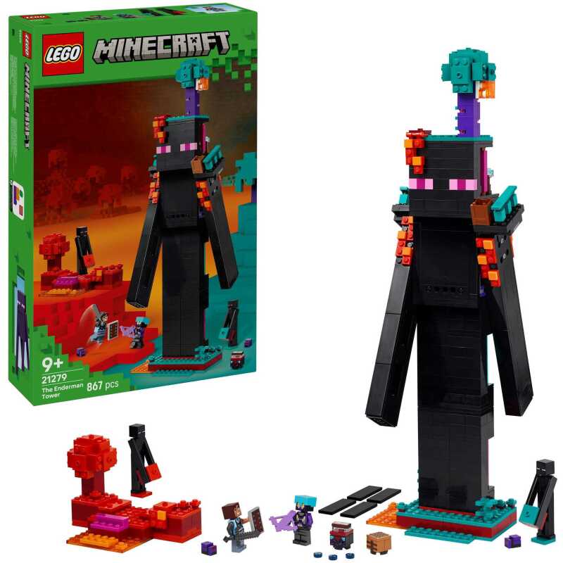 LEGO Minecraft - De Enderman toren Constructiespeelgoed