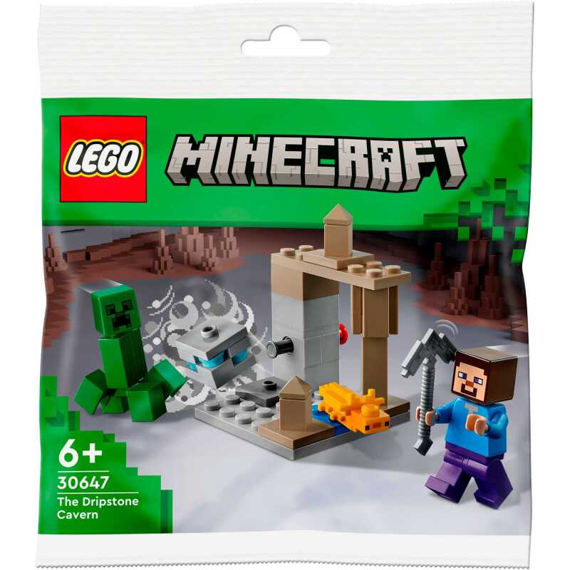 LEGO Minecraft - De Druipsteengrot Constructiespeelgoed