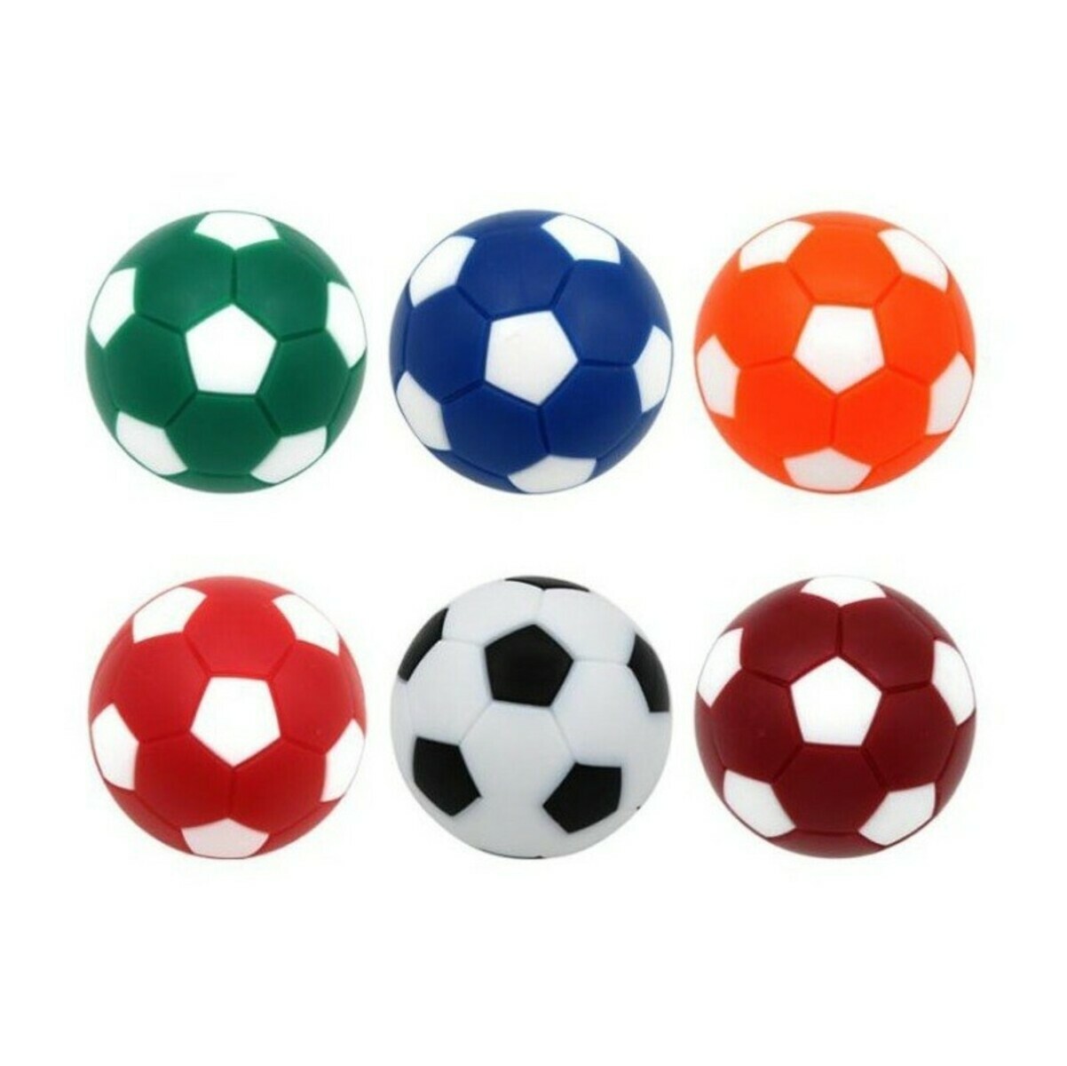 Tafelvoetbal balletjes  | Multi-color 32mm (per 6st.)
