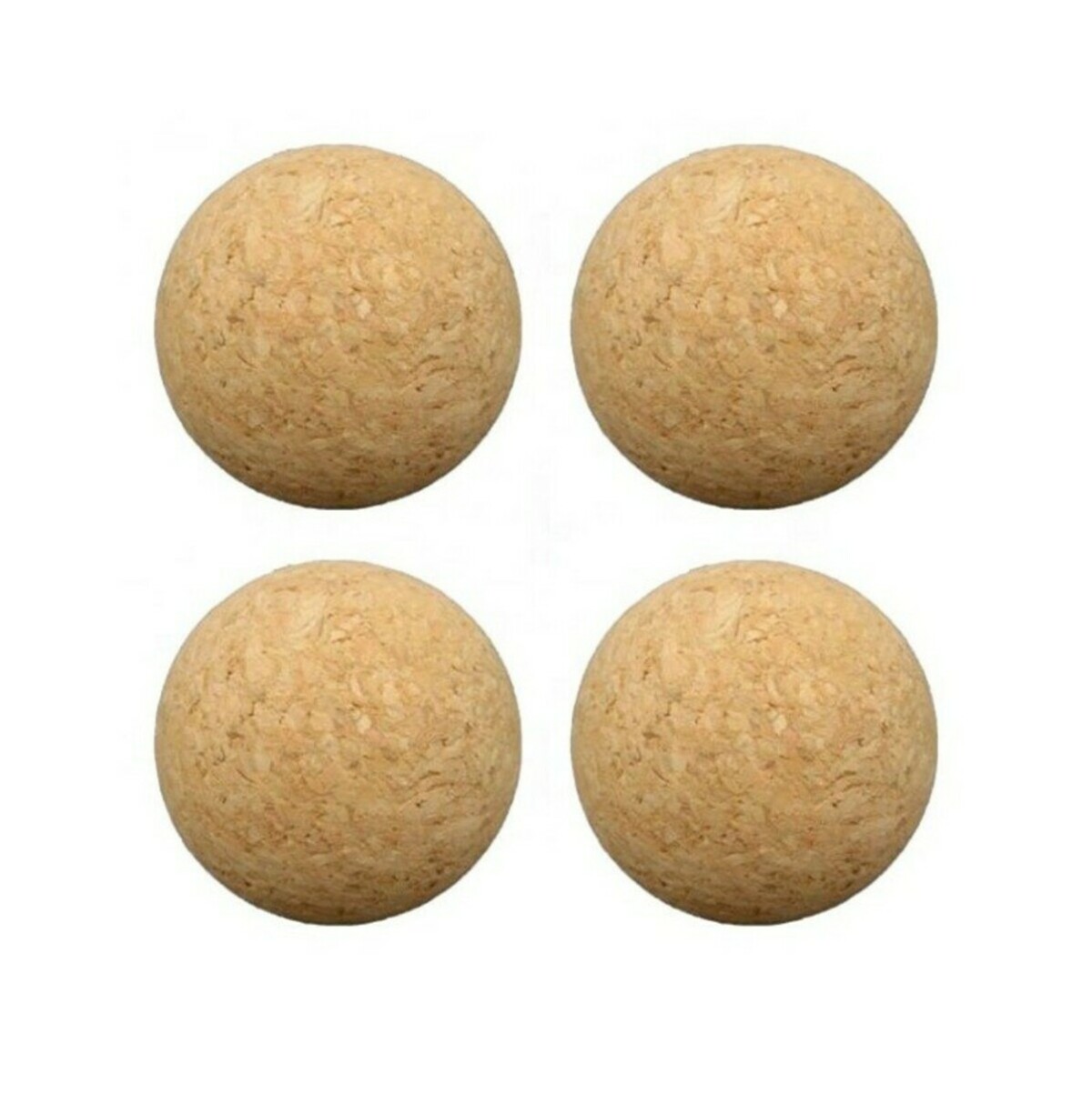 Tafelvoetbal balletjes  | kurk 36mm (per 4st.)